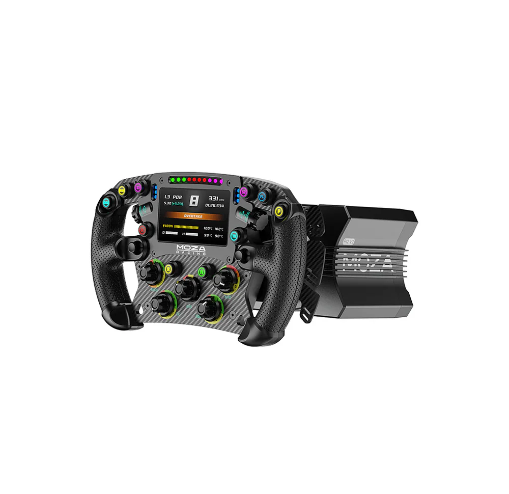 MOZA R12 V2 and FSR2 Bundle